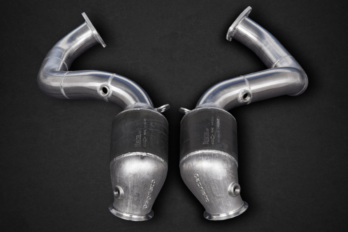 Aston Martin Vantage V12 (AE31) - 250 Cell Sports Cat Downpipes (with Heat Blankets) image 2