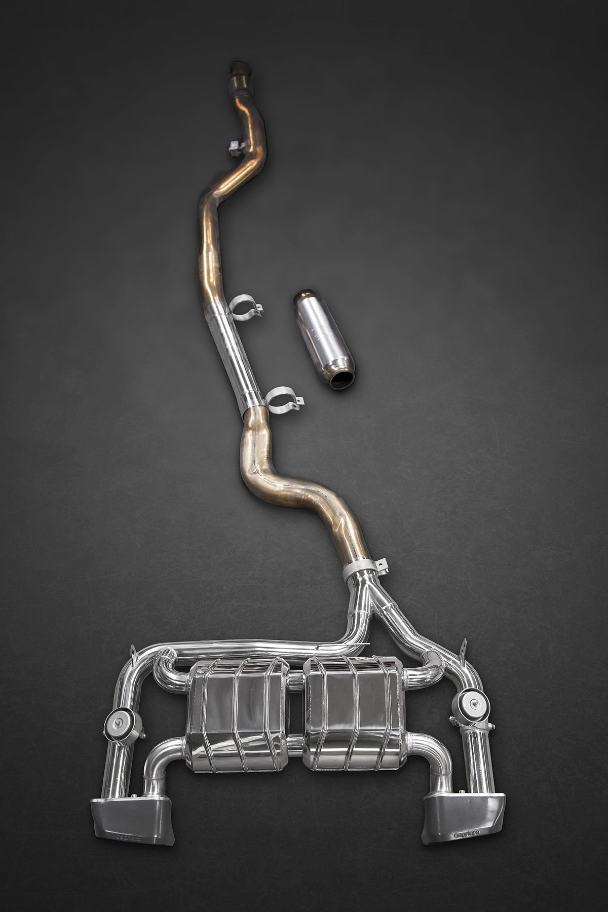 BMW 435i - Valved Exhaust with Middle Silencer Spare Pipes and Skirt Diffuser (CES3) image 4