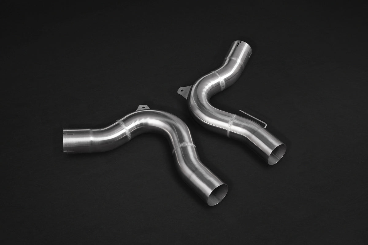 Porsche 971 Panamera GTS/Turbo/S - Valved Exhaust with Mid-Pipes and Carbon Tips (CES3) image 1