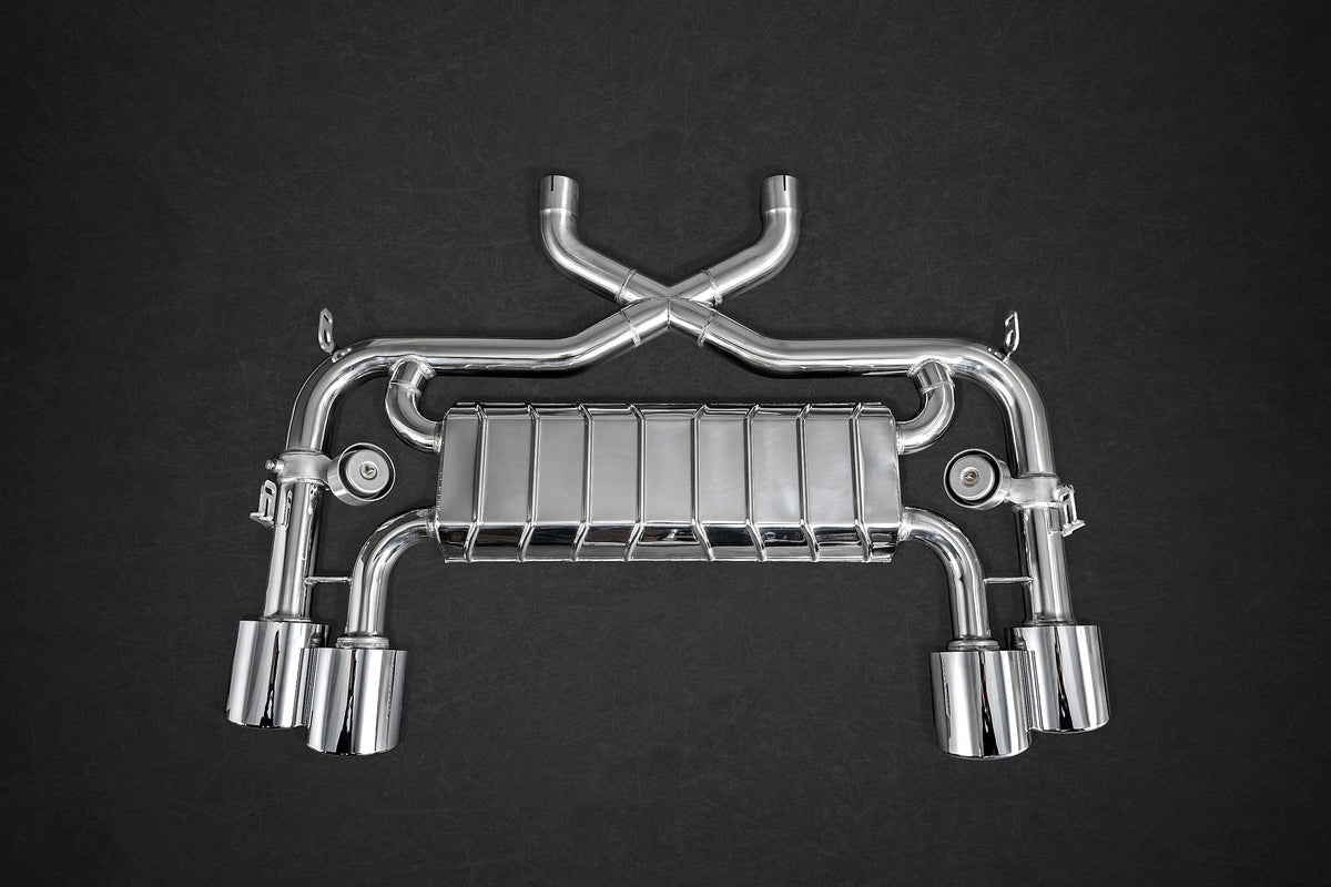 Jaguar F-Type V8S/R - Valved Exhaust (for OE Actuators) image 0