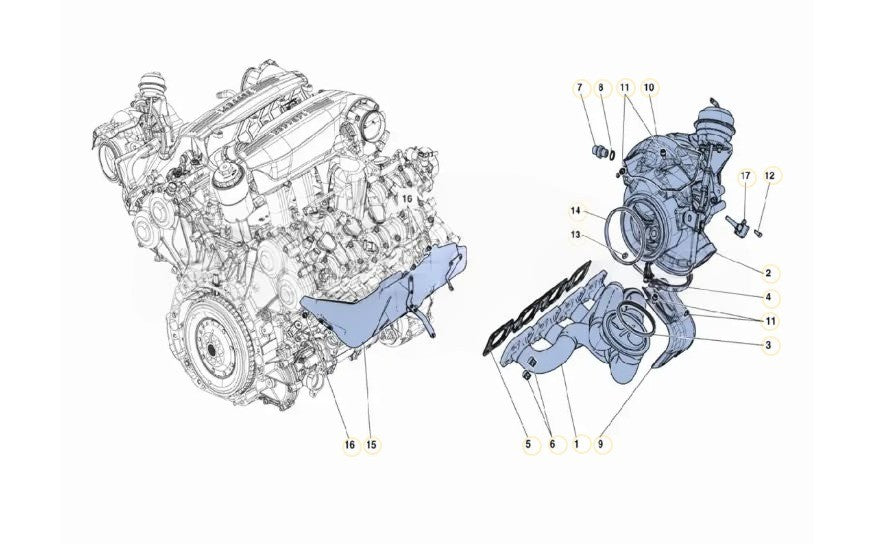 488 Challenge - 012 - Turbocharger