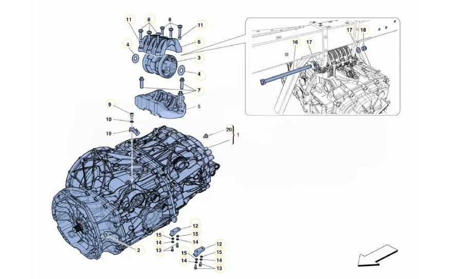 488 Challenge - 024 - Gearbox