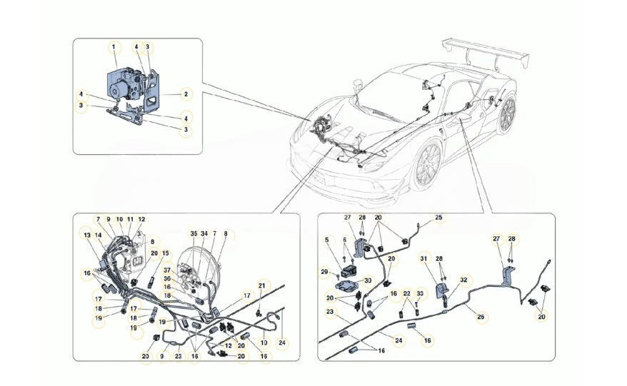 488 Challenge - 029 - Brake-lines