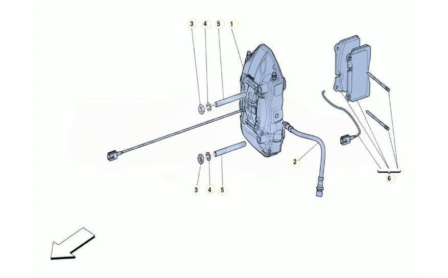 488 Challenge - 031 - Rear-brake-calipers