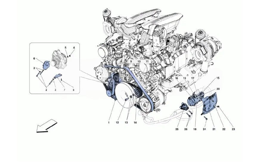 488 Challenge - 042 - Starter Motor