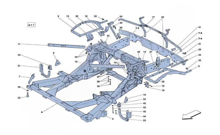 488 Challenge - 050 - Front Chassis