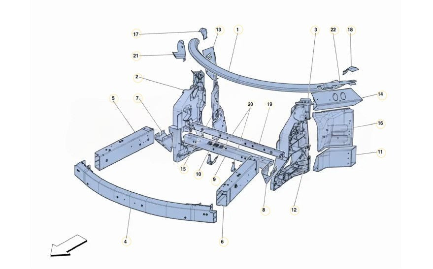 488 Challenge - 050A - Chassis
