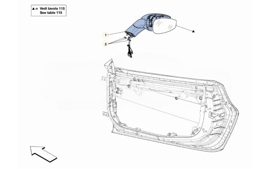 488 Challenge - 058 - Wing Mirrors