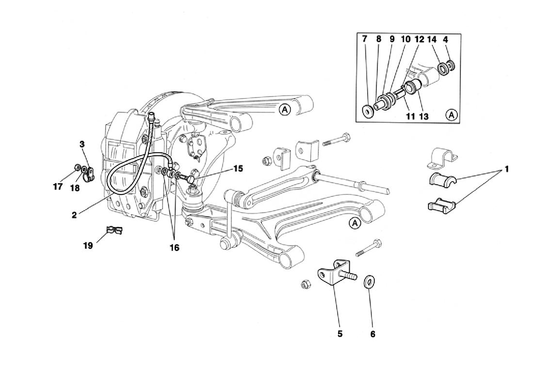 355 Challenge 1996 - 011 - Front Suspension And Brake Pipes