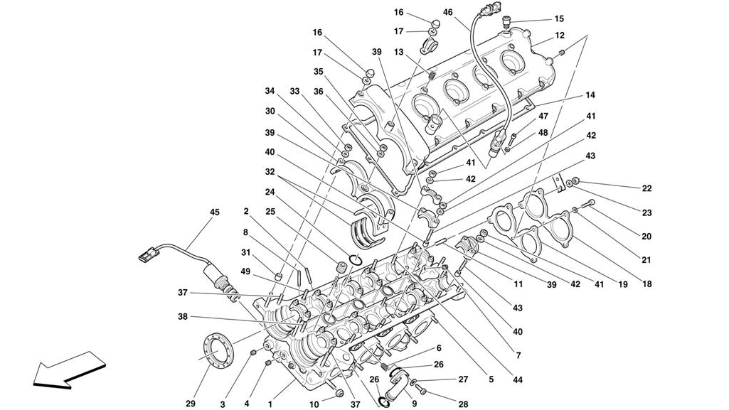 360 Challenge - 004 - L.H. Cylinder Head