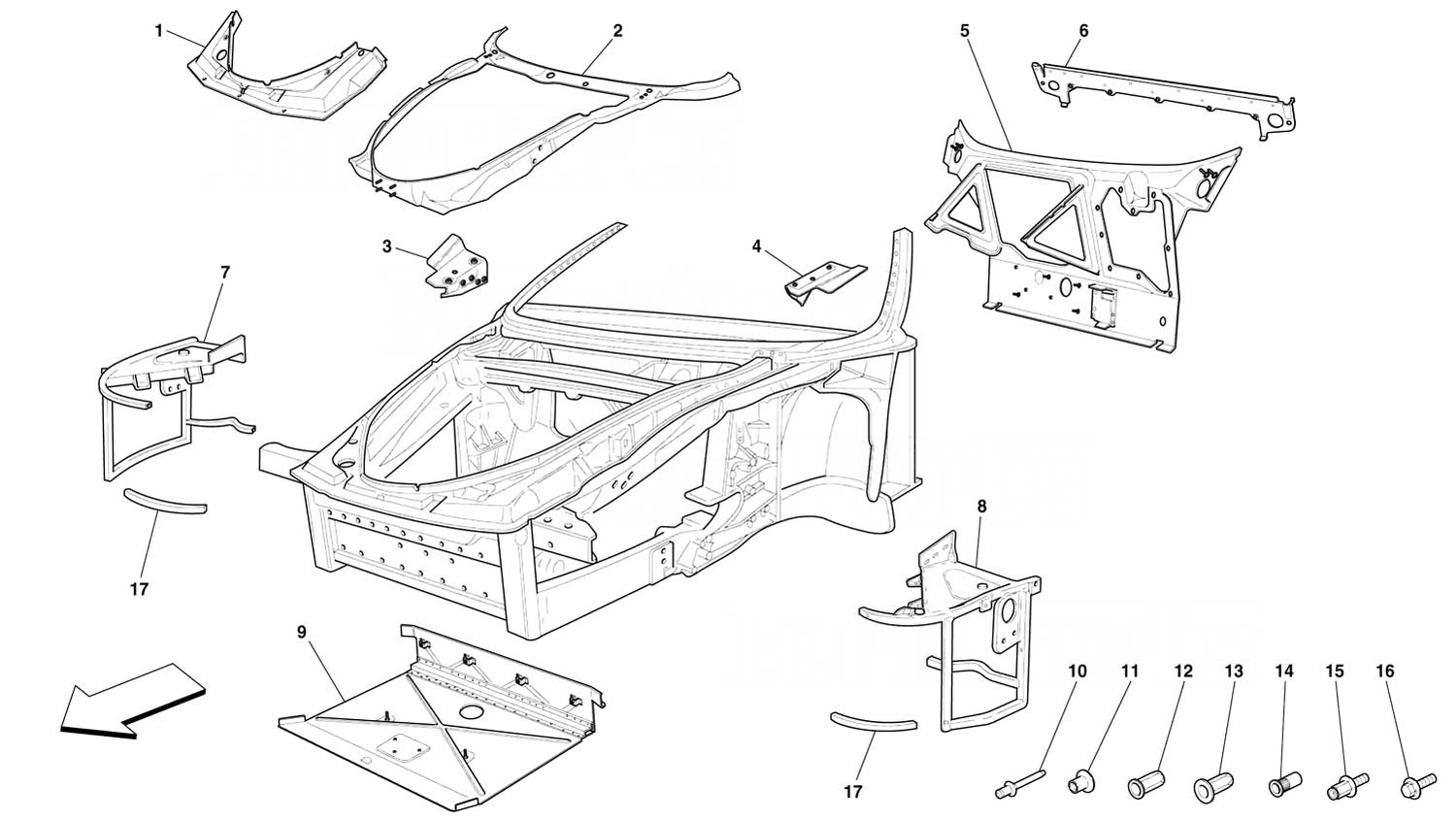 F360 Challenge - 101 - Frame Complete Front Part Structures And Plates