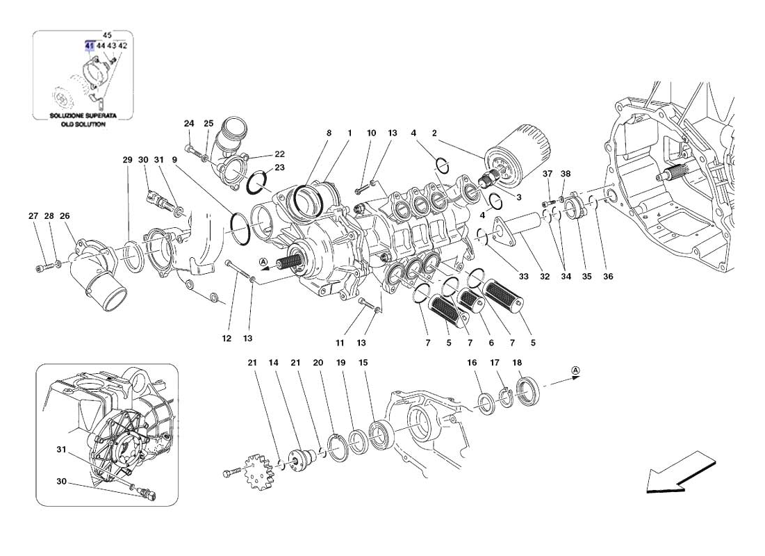 F430 Challenge - 017 - Water oil Pump