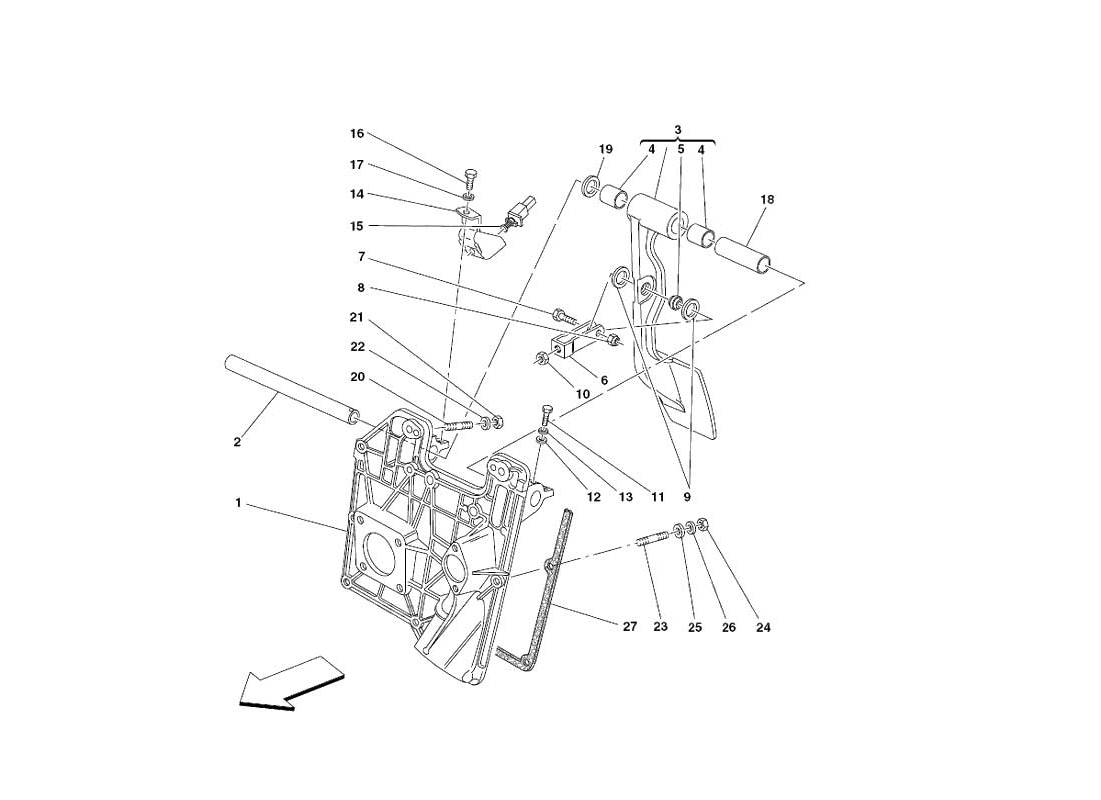 F430 Challenge - 022 - Pedals