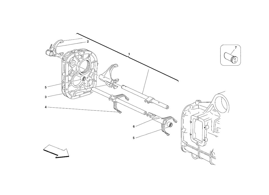 F430 Challenge - 028 - Inside Gearbox Controls