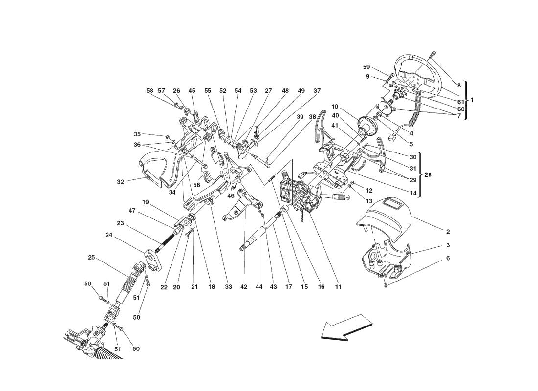 F430 Challenge - 035 - Steering Column
