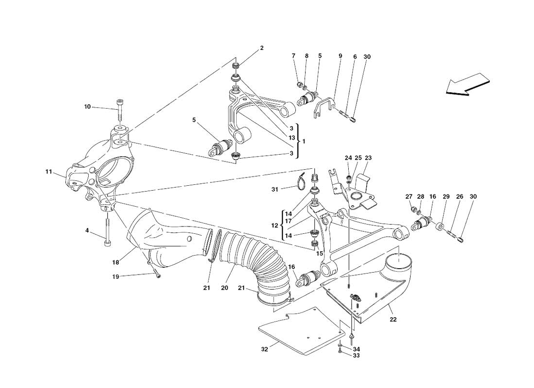 F430 Challenge - 038 - Front Suspension Wishbones