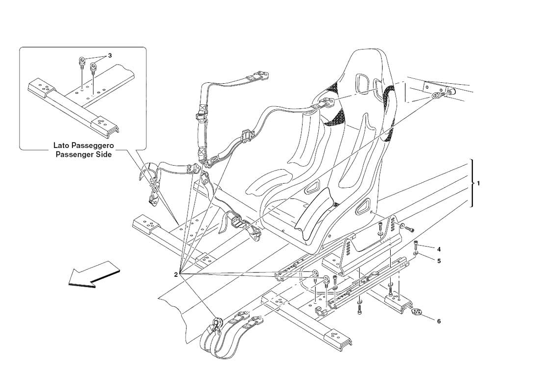 F430 Challenge - 117 - Racing Seat
