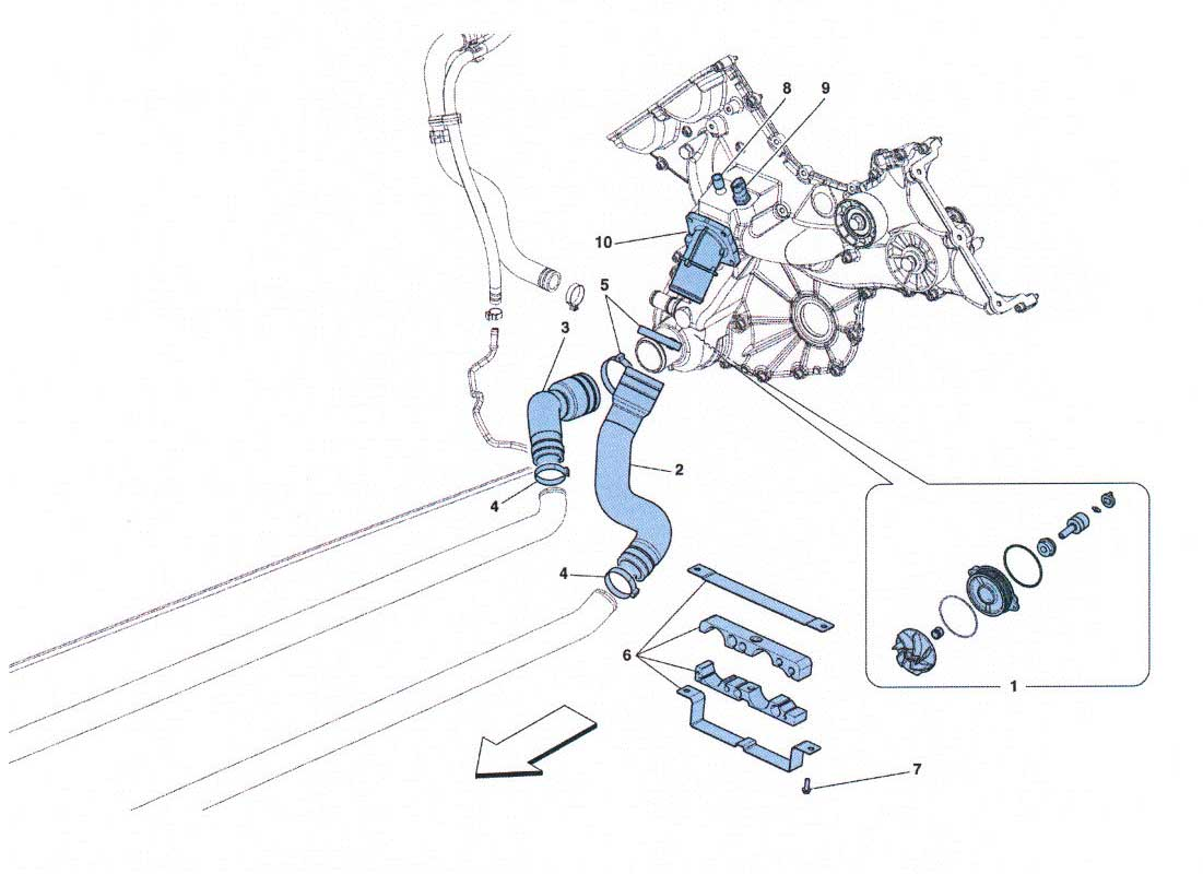458 Challenge - 018 - Cooling - Water Pump