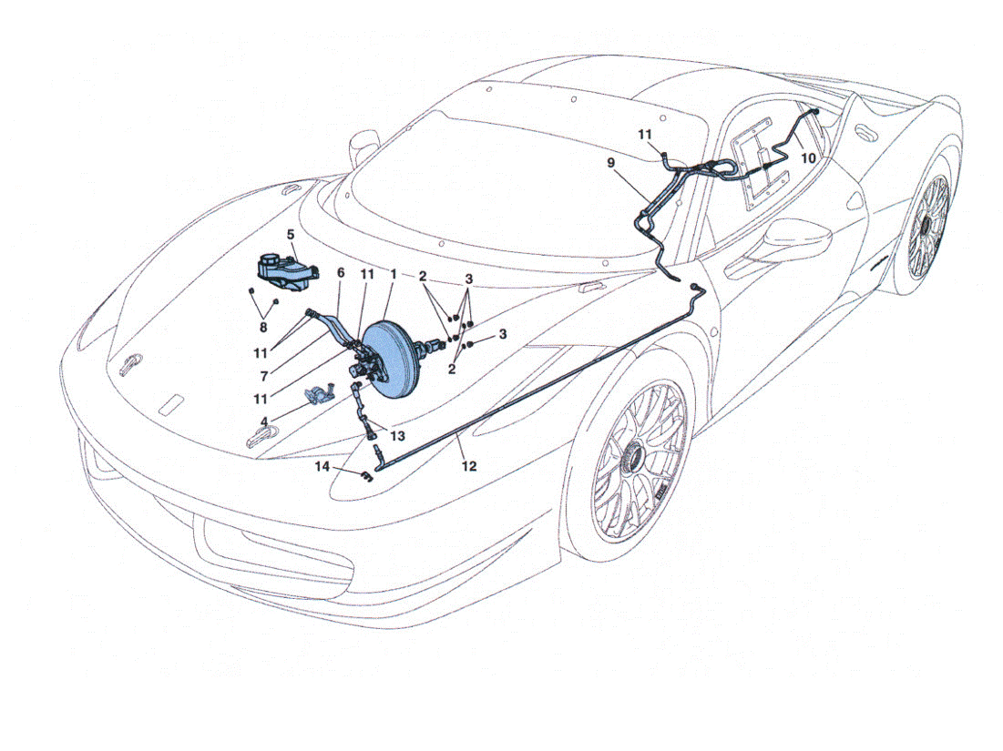 458 Challenge - 025 - Brake Booster System