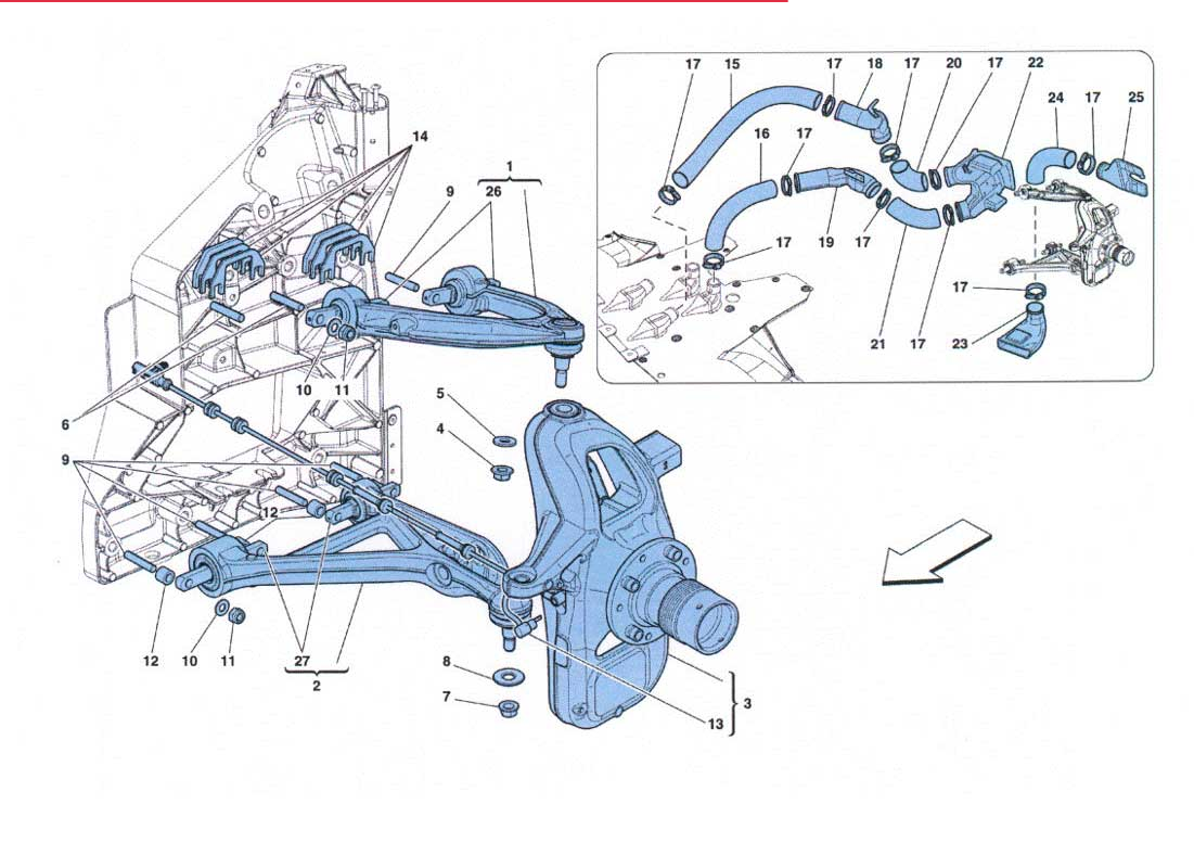 458 Challenge - 033 - Front Suspension - Levers