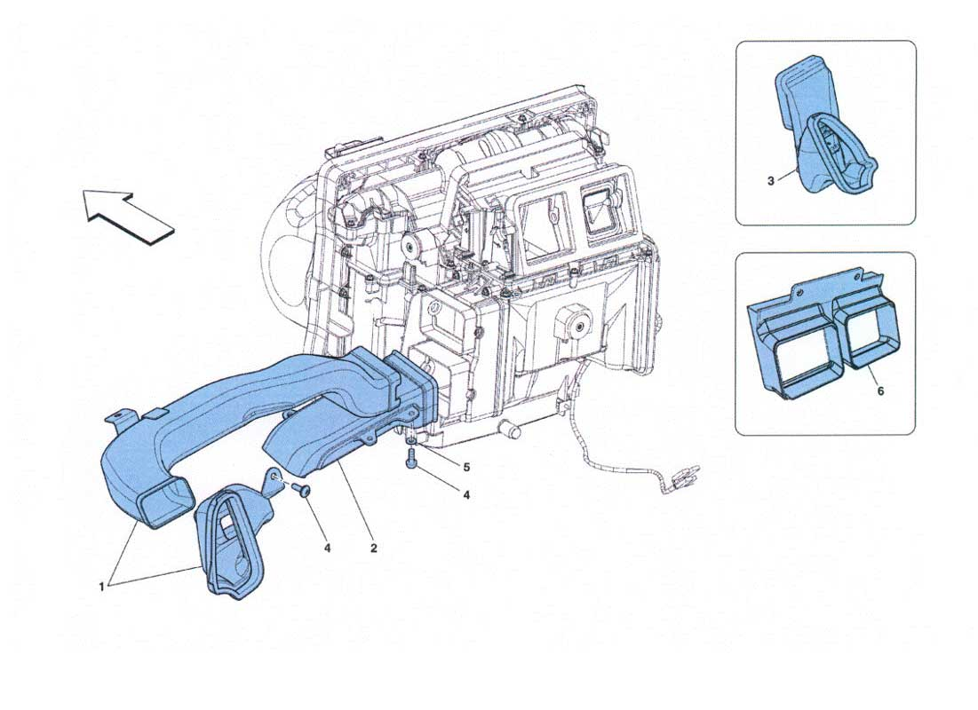 458 Challenge - 043 - Dashboard Air Ducts