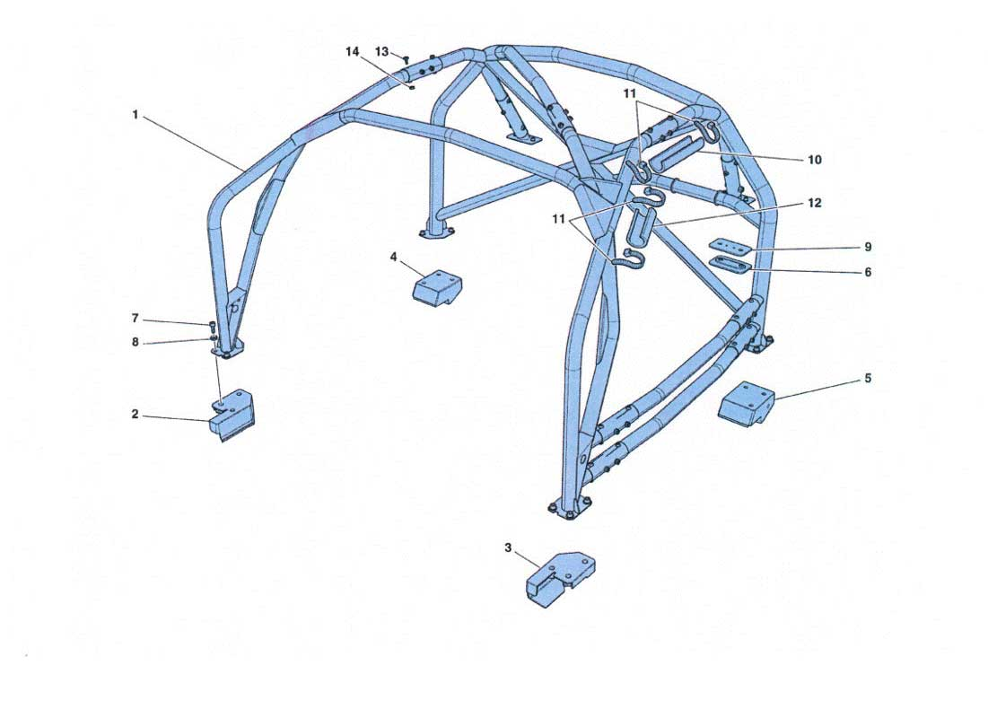 458 Challenge - 050 - Roll Bar