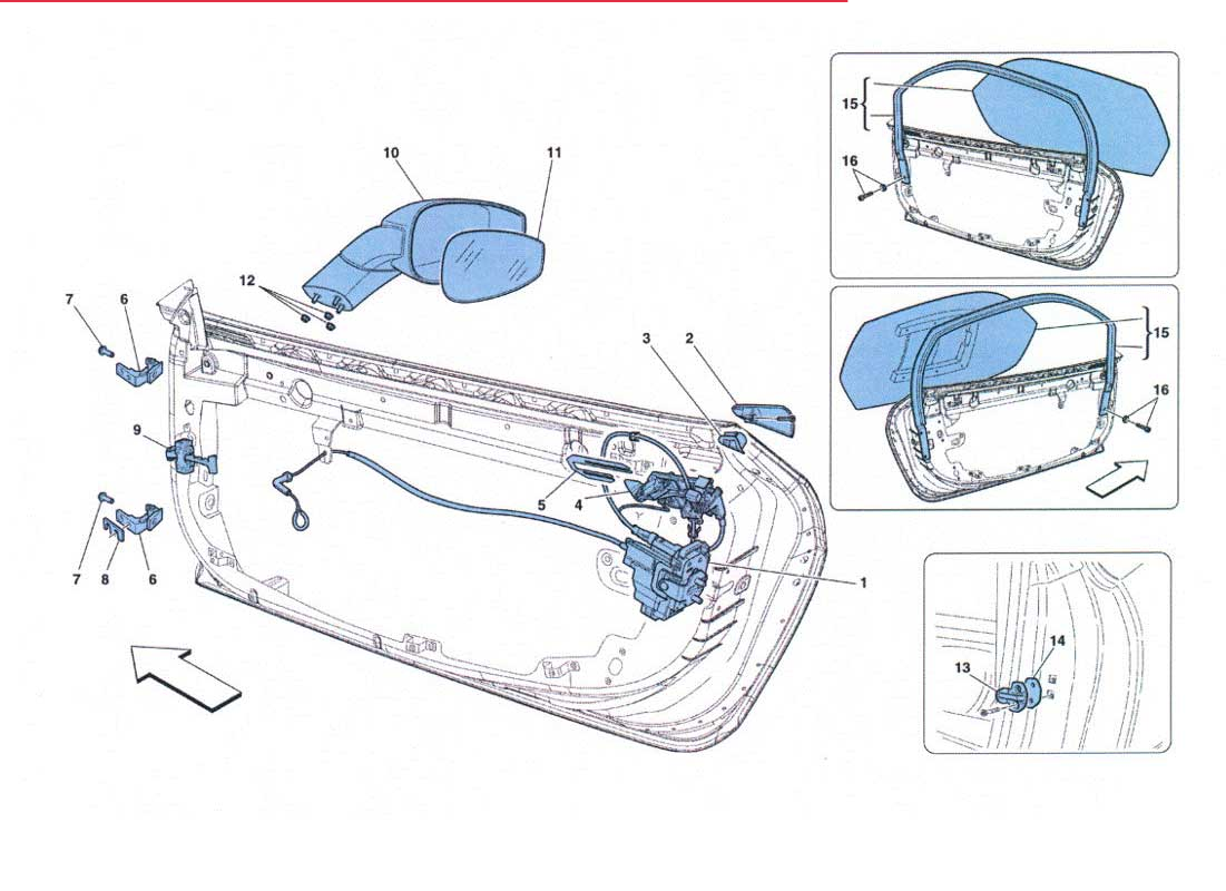 458 Challenge - 055 - Side Mirrors and Hinges