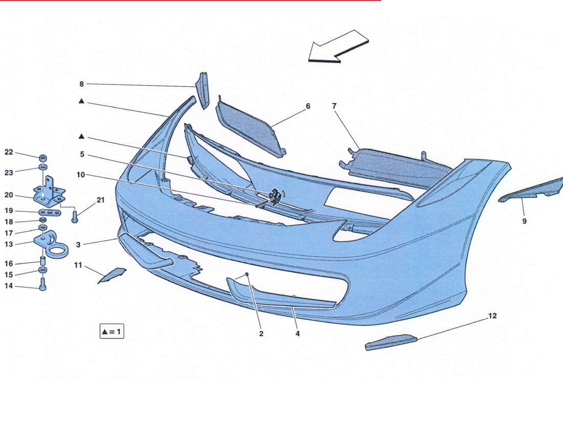 458 Challenge - 056 - Front Bumper