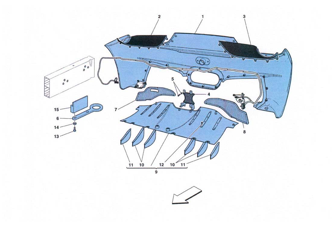 458 Challenge - 057 - Rear Bumper