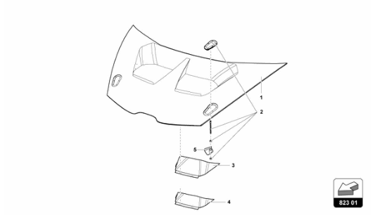 Super Trofeo 2015 - 823.01 - FRONT HOOD
