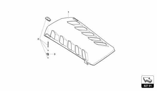 Super Trofeo 2015 - 827.01 - REAR HOOD