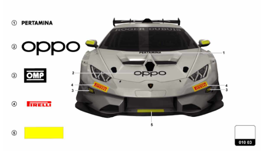 Super Trofeo EVO1 - 010.03 - STICKERS