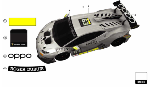Super Trofeo EVO1 - 010.05 - STICKERS