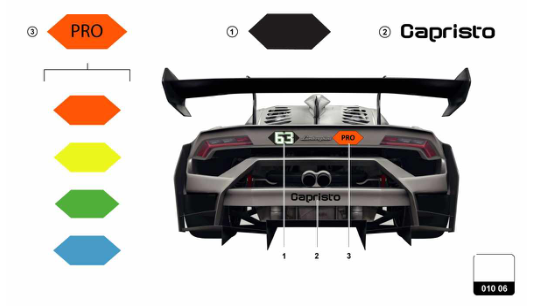 Super Trofeo EVO1 - 010.06 - STICKERS