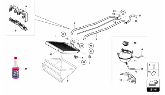 Super Trofeo EVO1 - 121.01 - WATER COOLING SYSTEM