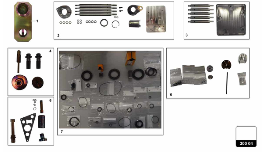 Super Trofeo EVO1 - 300.04 - REFURBISHMENT GEARBOX KIT