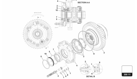 Super Trofeo EVO1 - 300.11 - DIFFERENTIAL ASSEMBLY