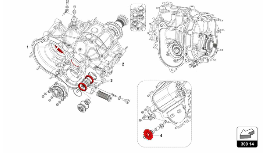 Super Trofeo EVO1 - 300.14 - REVERSE GEAR