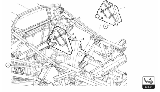 Super Trofeo EVO1 - 825.04 - HEAT SHIELD