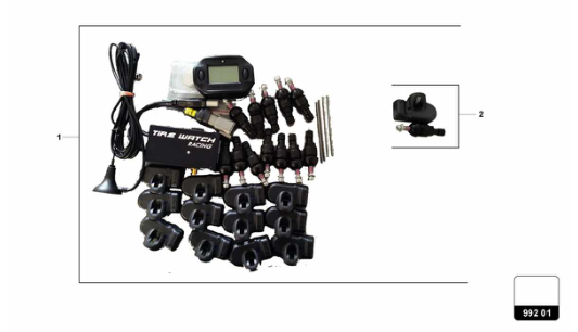 Super Trofeo EVO1 - 992.01 - TPMS KIT