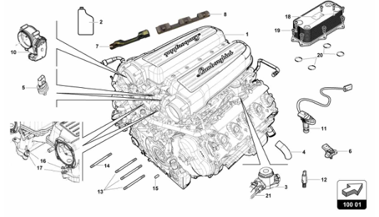 Super Trofeo EVO2 - 100.01.00 - COMPLETE ENGINE