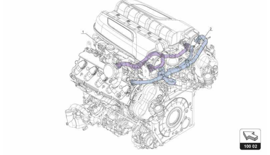Super Trofeo EVO2 - 100.02.00 - COMPLETE ENGINE