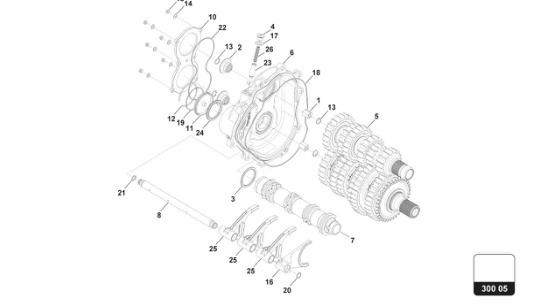 Super Trofeo EVO2 - 300.05.00 - RH SIDE COVER ASSEMBLY