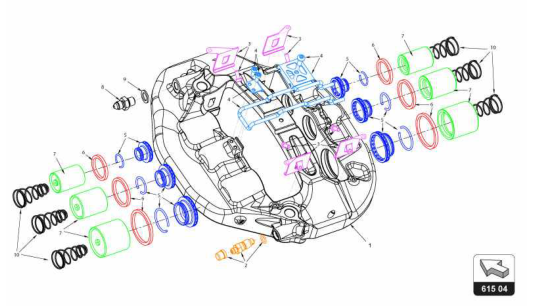 Super Trofeo EVO2 - 615.04.01 - FRONT BRAKE CALIPER
