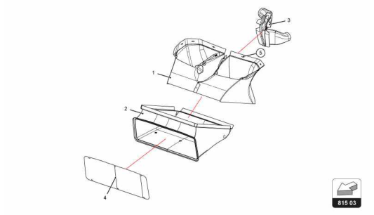 Super Trofeo EVO2 - 815.03.03 - FRONT AIR DUCT