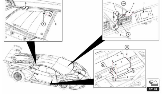 Super Trofeo EVO2 - 971.04.00 - MARSHALLING SYSTEM