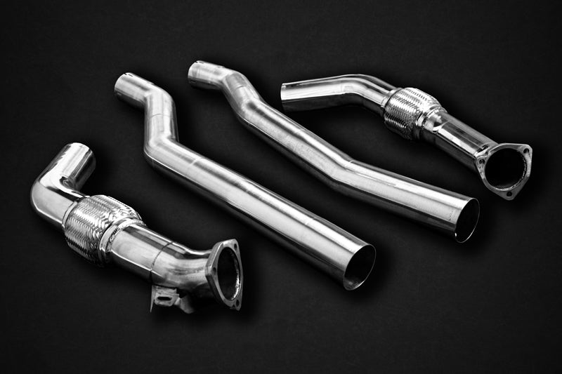 Audi RS6/7 (C8) - Valved Exhaust with RS-Style Oval Tips (OE Actuators) image 2
