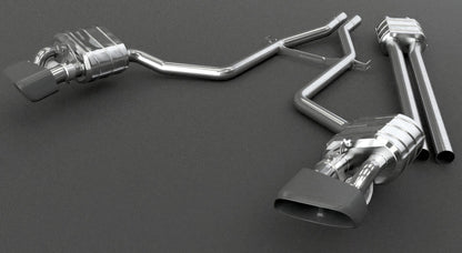 Porsche 970 Panamera Turbo/S - Valved Exhaust  with Mid-Pipes (for PSE) image 2