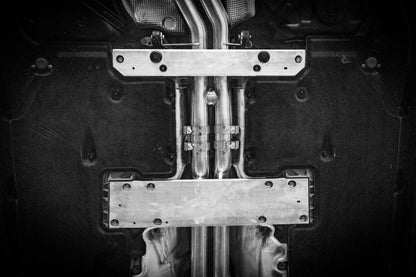Audi S8 (D5) - Valved Catback Exhaust System with Capristo Tips (OE Actuators) image 6