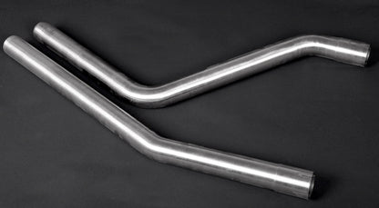 Porsche 958 Cayenne V8 Induction - ECE Valved Exhaust with Mid-Pipes (CES3) image 2